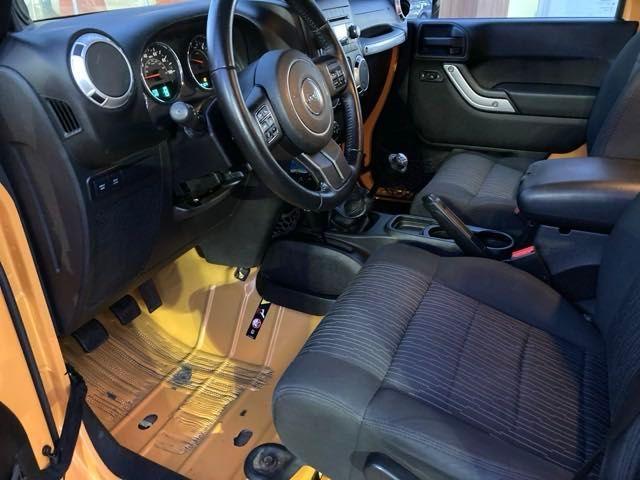 used 2012 Jeep Wrangler Unlimited car, priced at $15,998