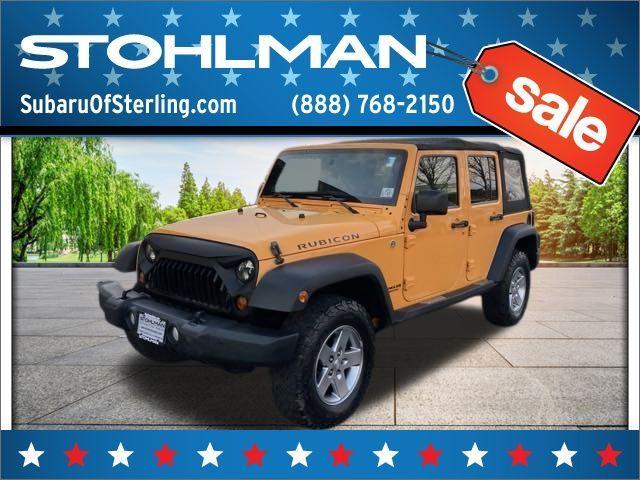 used 2012 Jeep Wrangler Unlimited car, priced at $15,998