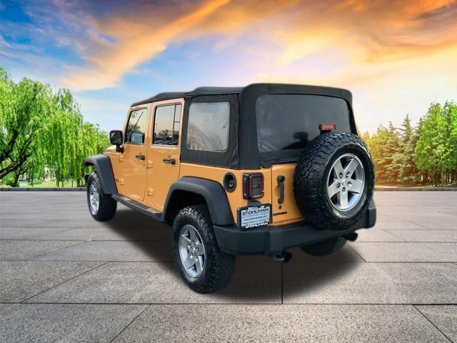 used 2012 Jeep Wrangler Unlimited car, priced at $15,998