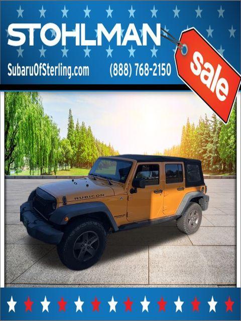 used 2012 Jeep Wrangler Unlimited car, priced at $17,351