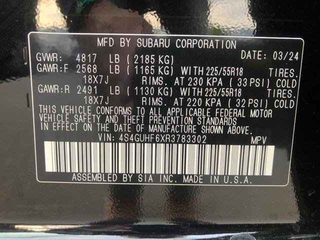new 2024 Subaru Crosstrek car, priced at $31,408