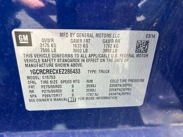 used 2014 Chevrolet Silverado 1500 car, priced at $13,988