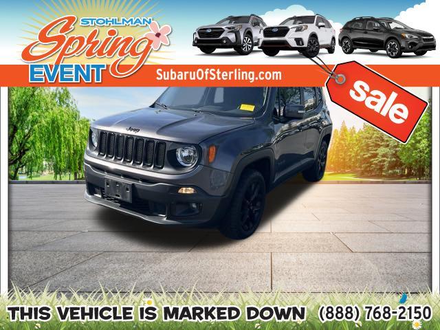 used 2017 Jeep Renegade car, priced at $15,989
