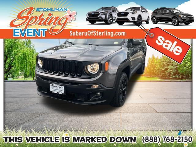 used 2017 Jeep Renegade car, priced at $14,800