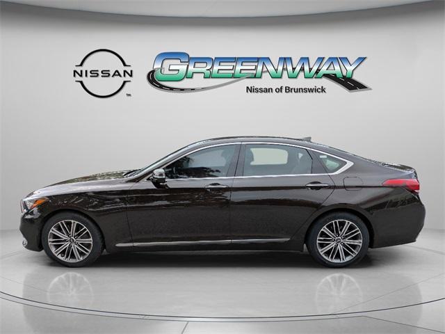 used 2018 Genesis G80 car, priced at $19,599