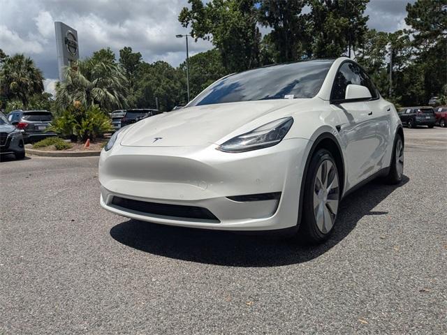 used 2021 Tesla Model Y car, priced at $27,495
