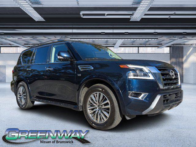 used 2021 Nissan Armada car, priced at $27,999