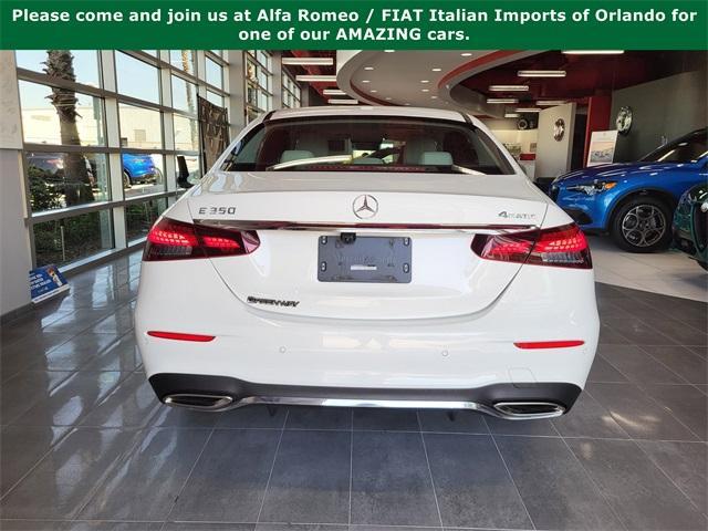 used 2021 Mercedes-Benz E-Class car, priced at $41,999