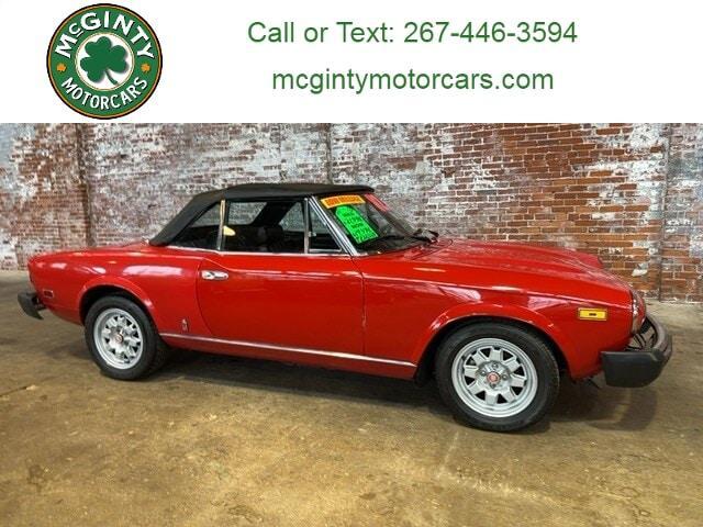 used 1982 FIAT 124 Spider car, priced at $25,996