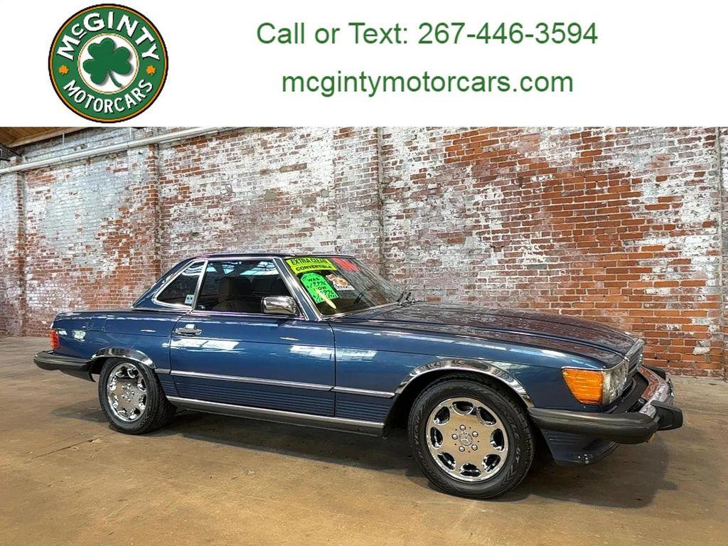 used 1986 Mercedes-Benz 560SL car, priced at $18,996