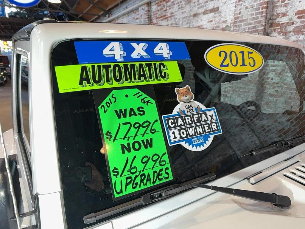used 2015 Jeep Wrangler car, priced at $16,996