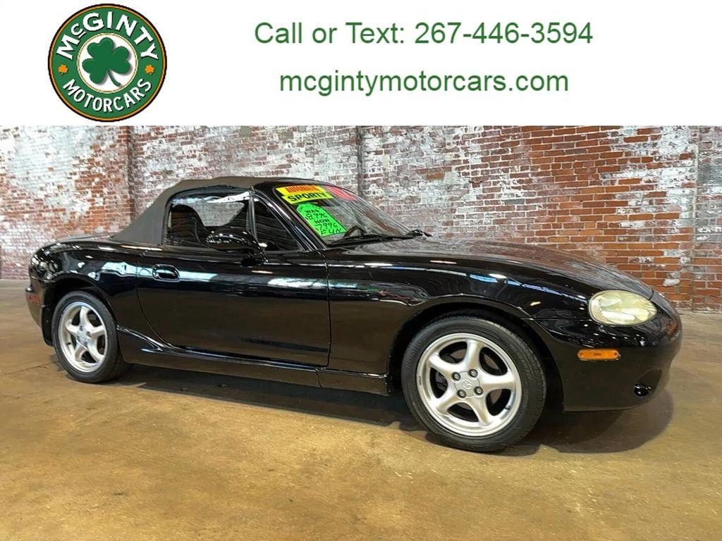 used 2002 Mazda MX-5 Miata car, priced at $7,996