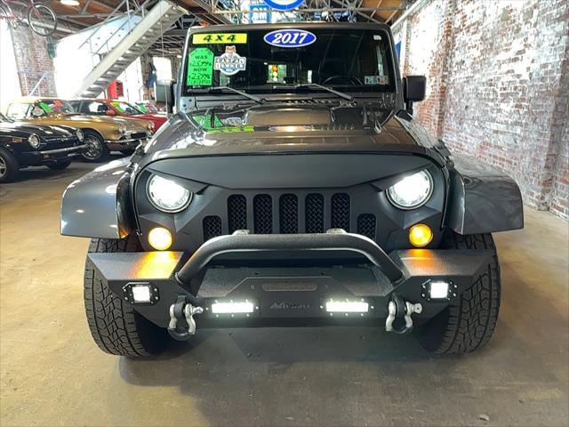 used 2017 Jeep Wrangler Unlimited car, priced at $22,996