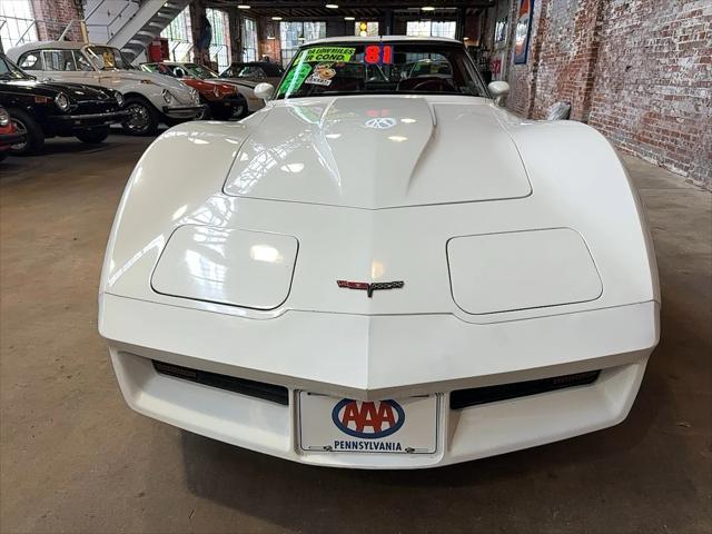 used 1981 Chevrolet Corvette car, priced at $16,996