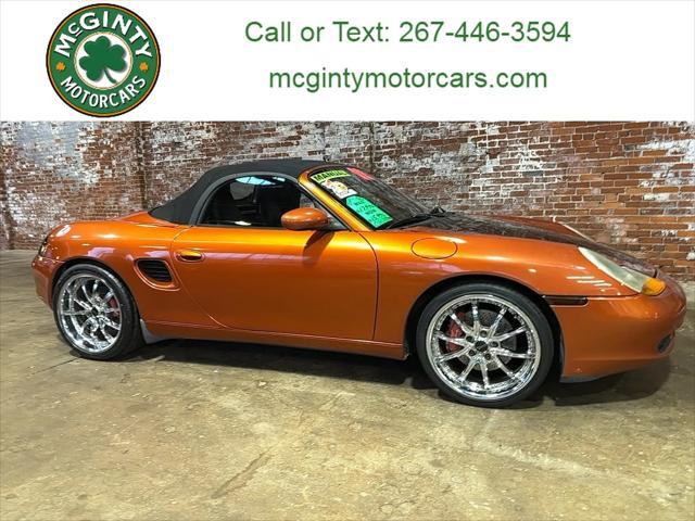 used 2002 Porsche Boxster car, priced at $14,996