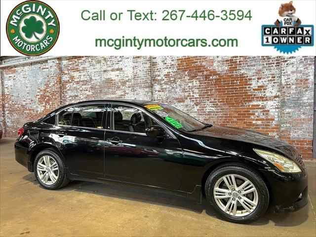 used 2012 INFINITI G37x car, priced at $8,996