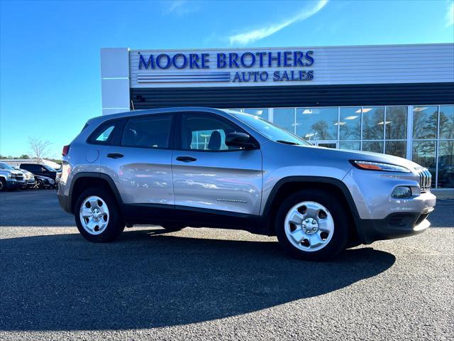 used 2017 Jeep Cherokee car, priced at $13,870
