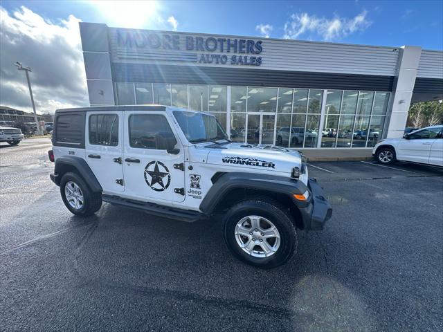 used 2019 Jeep Wrangler Unlimited car, priced at $20,870