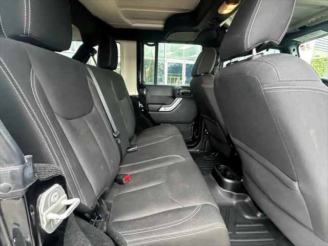 used 2015 Jeep Wrangler Unlimited car, priced at $19,870