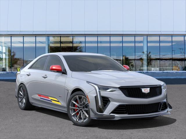 new 2024 Cadillac CT4-V car, priced at $83,000