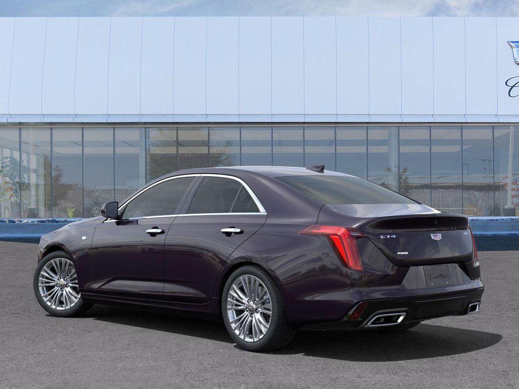 new 2025 Cadillac CT4 car, priced at $43,899