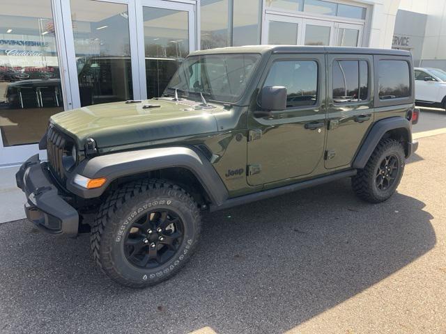 used 2021 Jeep Wrangler car, priced at $32,135