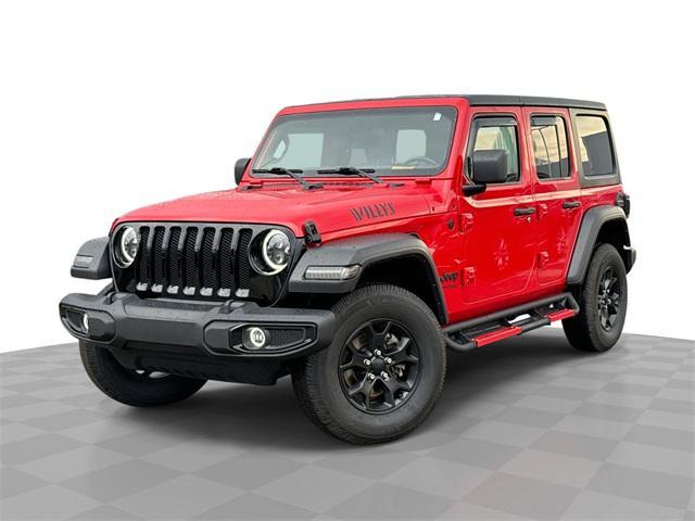 used 2022 Jeep Wrangler Unlimited car, priced at $35,570