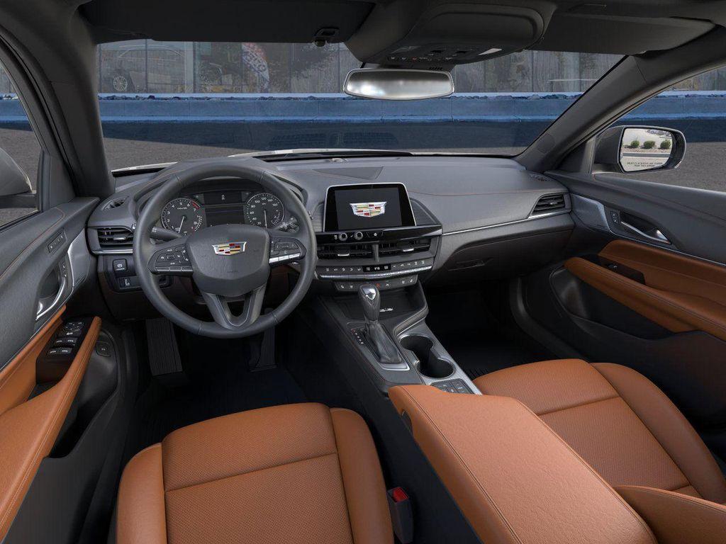 new 2025 Cadillac CT4 car, priced at $43,380
