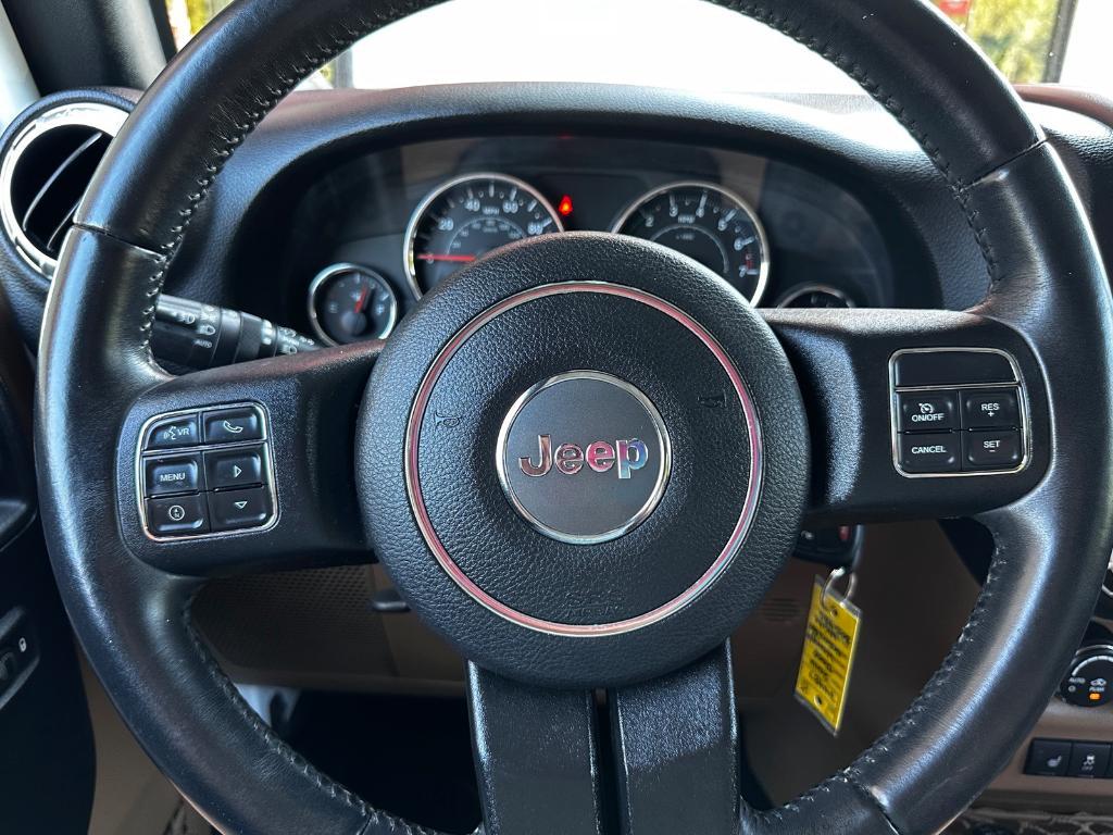used 2016 Jeep Wrangler Unlimited car, priced at $21,991