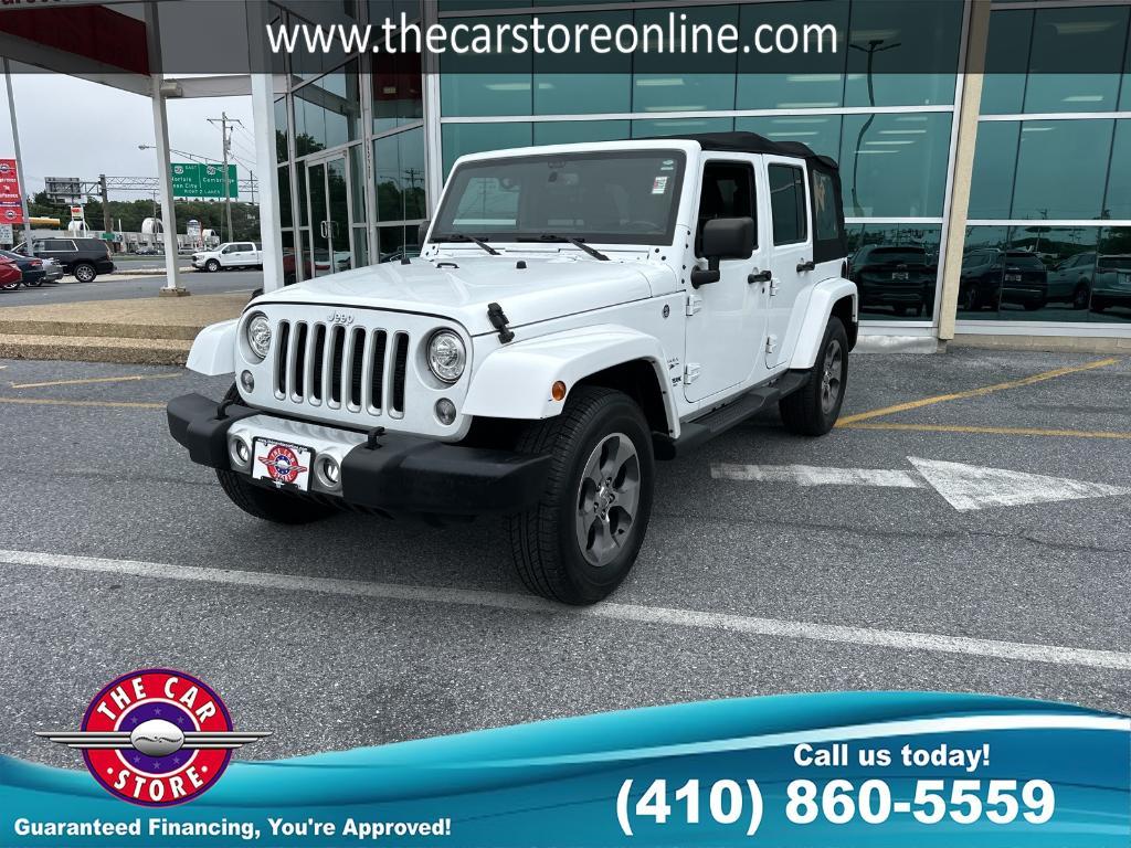used 2018 Jeep Wrangler JK Unlimited car, priced at $23,779