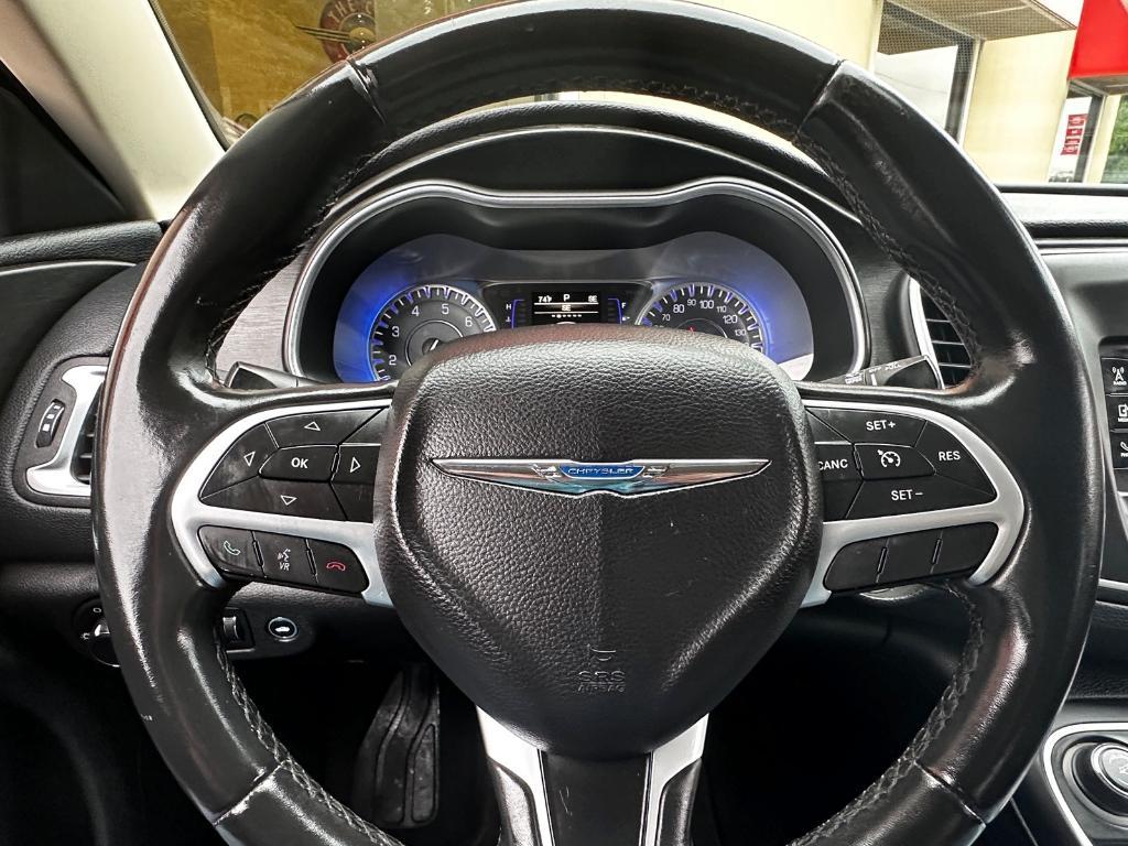used 2015 Chrysler 200 car, priced at $12,892