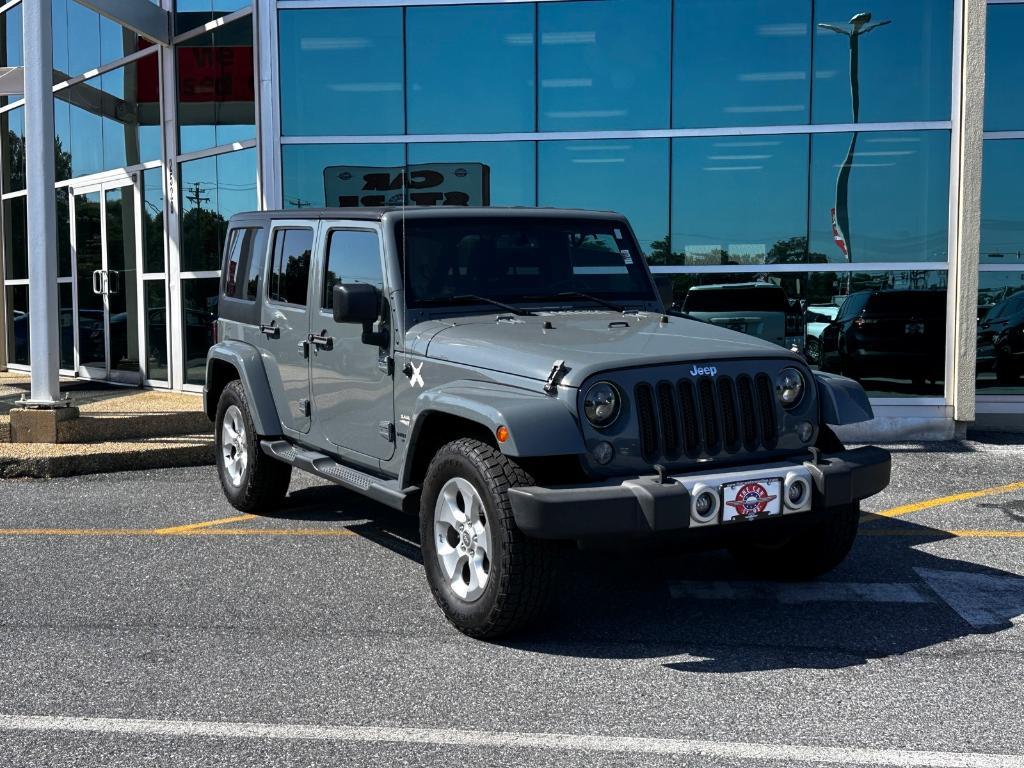 used 2014 Jeep Wrangler Unlimited car, priced at $18,879