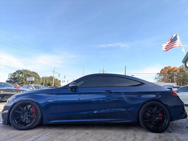 used 2020 Mercedes-Benz AMG C 63 car, priced at $59,750