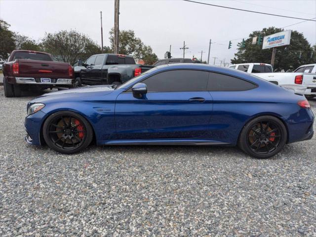 used 2020 Mercedes-Benz AMG C 63 car, priced at $58,995