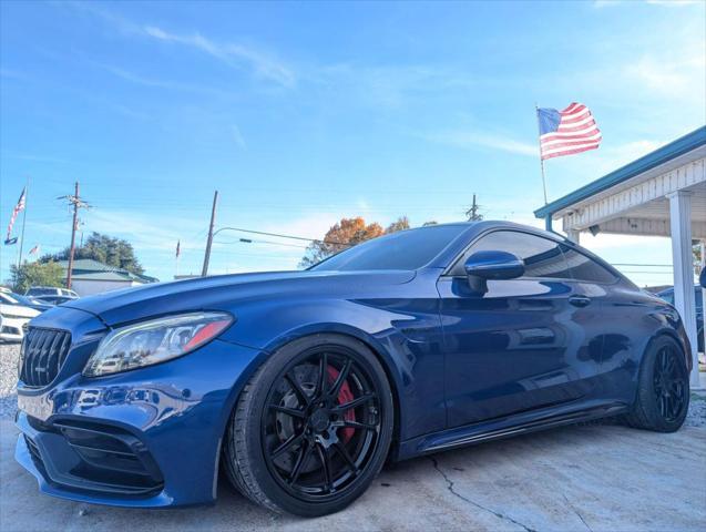 used 2020 Mercedes-Benz AMG C 63 car, priced at $59,750