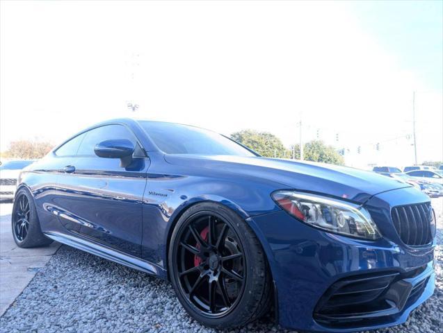 used 2020 Mercedes-Benz AMG C 63 car, priced at $59,750