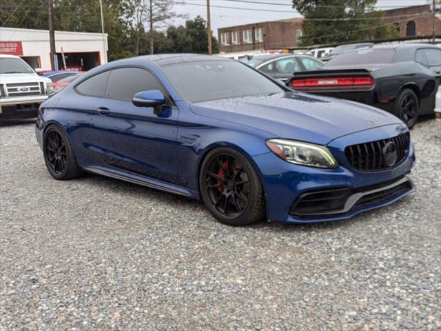 used 2020 Mercedes-Benz AMG C 63 car, priced at $58,995