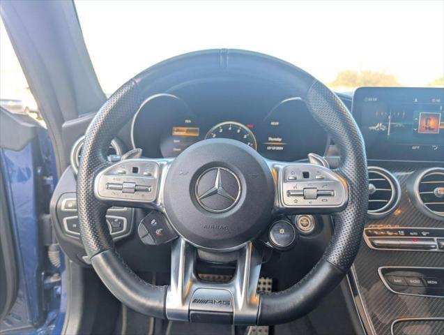 used 2020 Mercedes-Benz AMG C 63 car, priced at $59,750