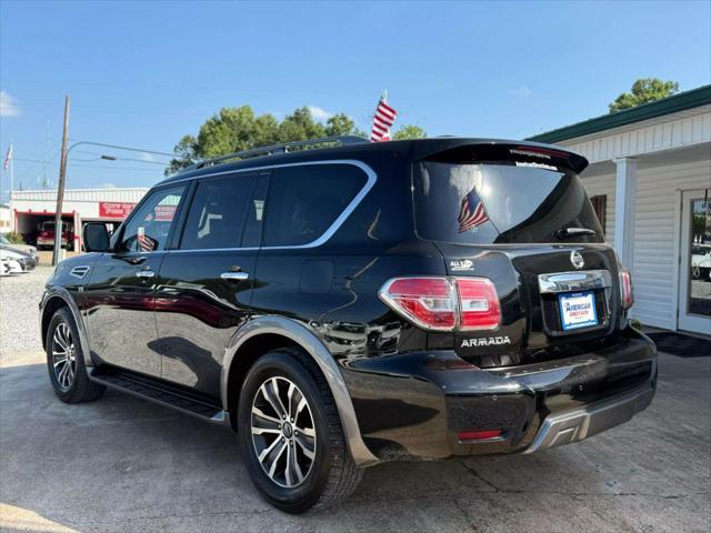 used 2020 Nissan Armada car, priced at $18,995