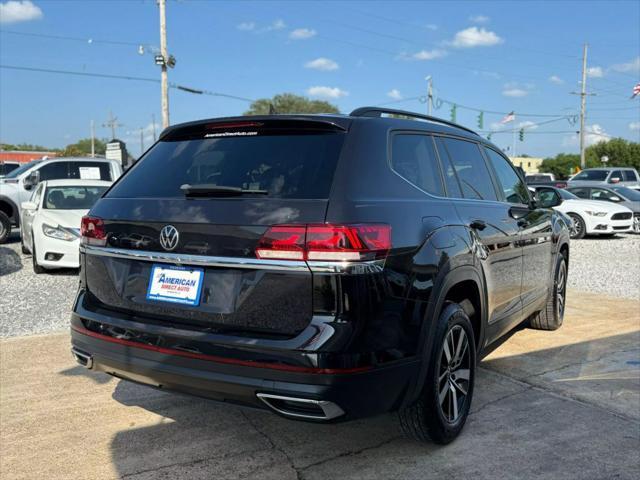 used 2021 Volkswagen Atlas car, priced at $16,996