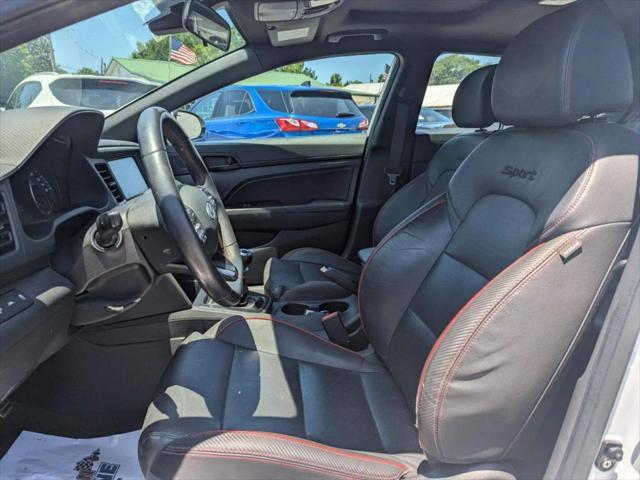used 2019 Hyundai Elantra car, priced at $13,995