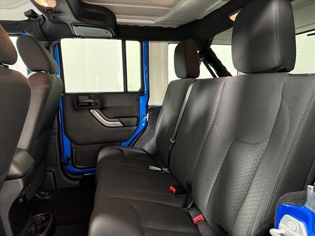 used 2015 Jeep Wrangler Unlimited car, priced at $20,695