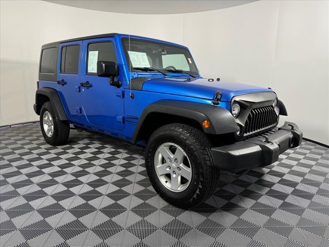 used 2015 Jeep Wrangler Unlimited car, priced at $20,695