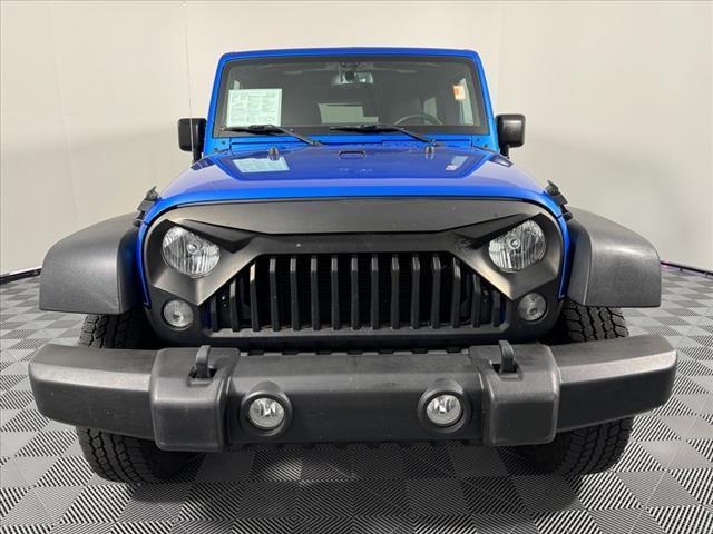 used 2015 Jeep Wrangler Unlimited car, priced at $20,695