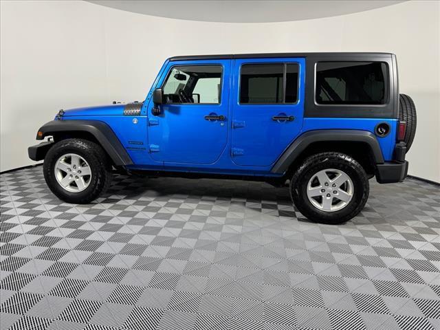 used 2015 Jeep Wrangler Unlimited car, priced at $20,695