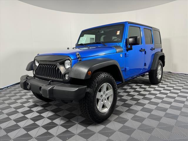 used 2015 Jeep Wrangler Unlimited car, priced at $20,695