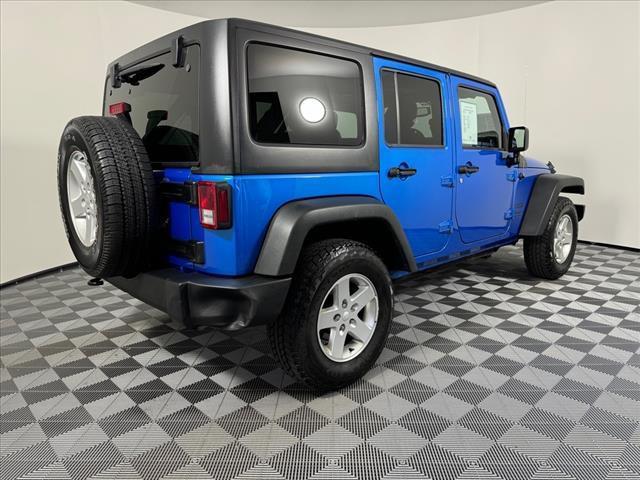 used 2015 Jeep Wrangler Unlimited car, priced at $20,695