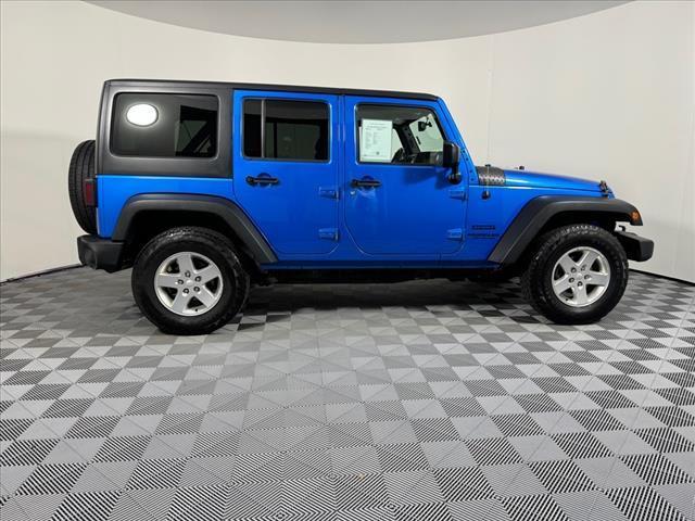 used 2015 Jeep Wrangler Unlimited car, priced at $20,695