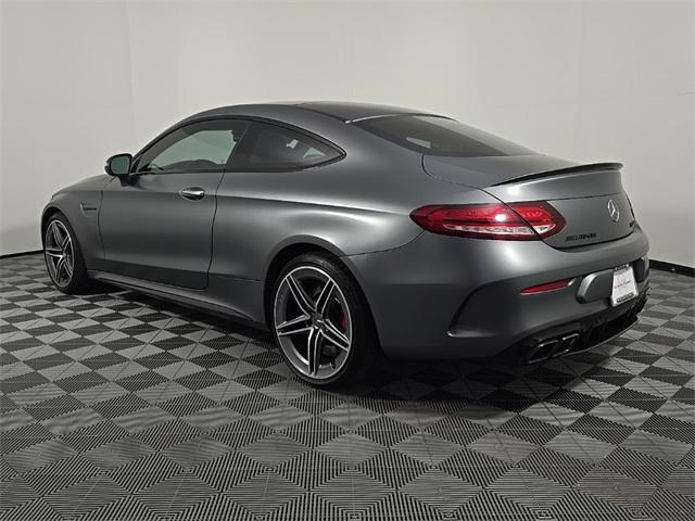 used 2020 Mercedes-Benz AMG C 63 car, priced at $63,995