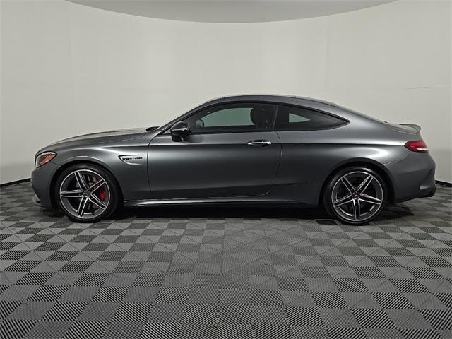 used 2020 Mercedes-Benz AMG C 63 car, priced at $63,995
